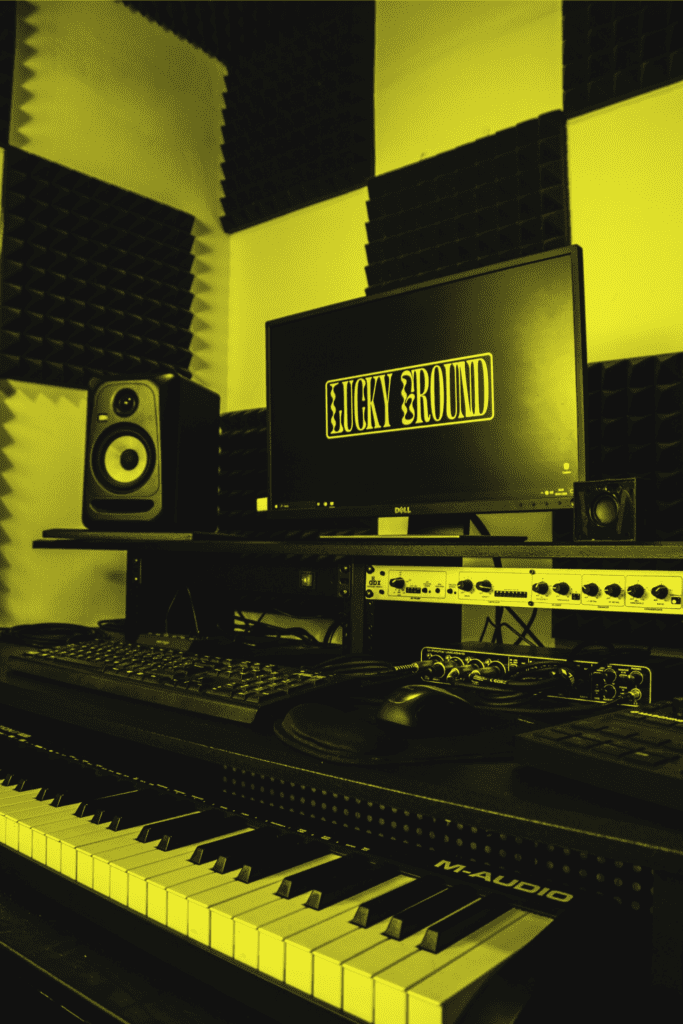 Foto della postazione studio